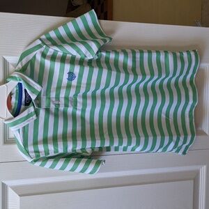 Chaps boys striped polo, size 6/7